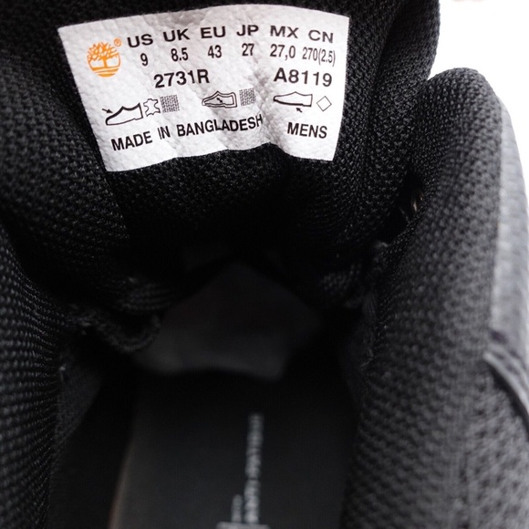 NEW Timberland Mt. Maddsen Mid Hiker Waterproof Boots TB-02731R-001 - Picture 7 of 16